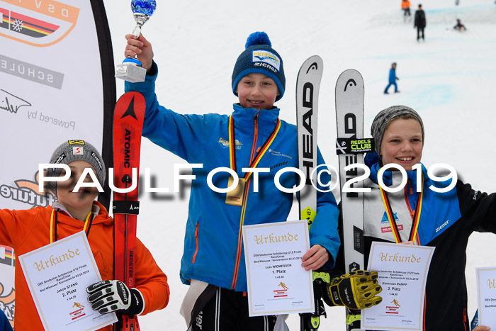 DSV Deutscher Schülercup U12 Finale 2019, Race Cross 02.03.2019