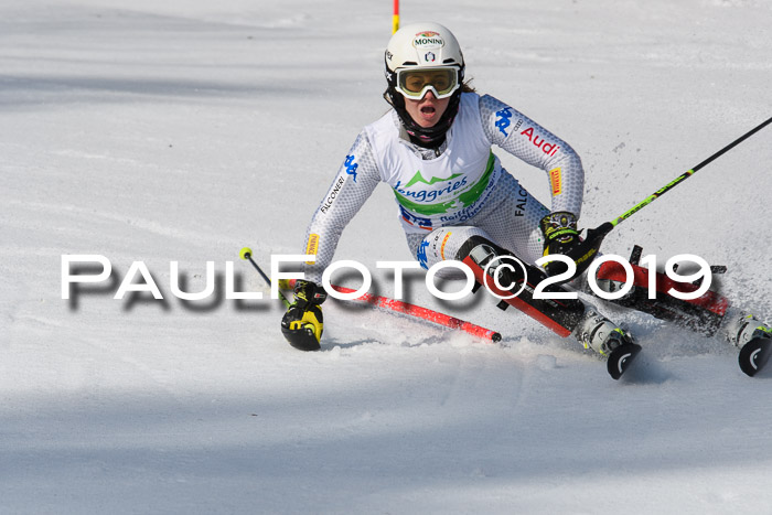 FIS Slalom Damen + NJR Herren, Lenggries 03.03.2019