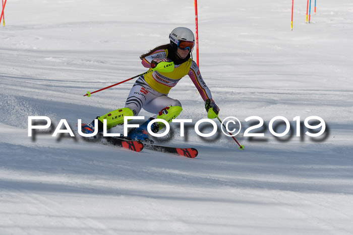 FIS Slalom Damen + NJR Herren, Lenggries 03.03.2019