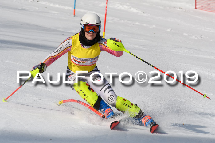 FIS Slalom Damen + NJR Herren, Lenggries 03.03.2019