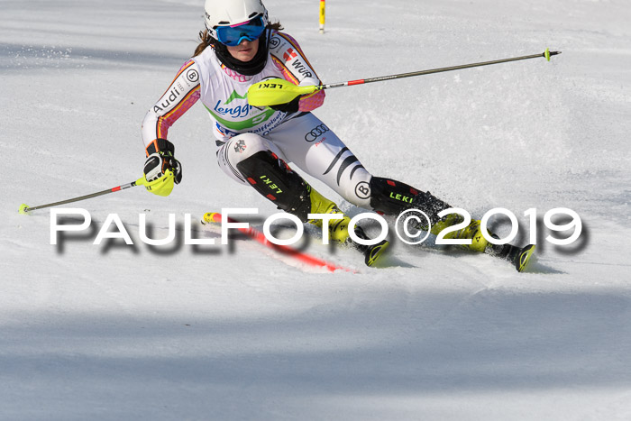 FIS Slalom Damen + NJR Herren, Lenggries 03.03.2019