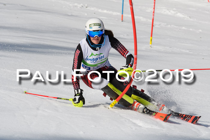 FIS Slalom Damen + NJR Herren, Lenggries 03.03.2019