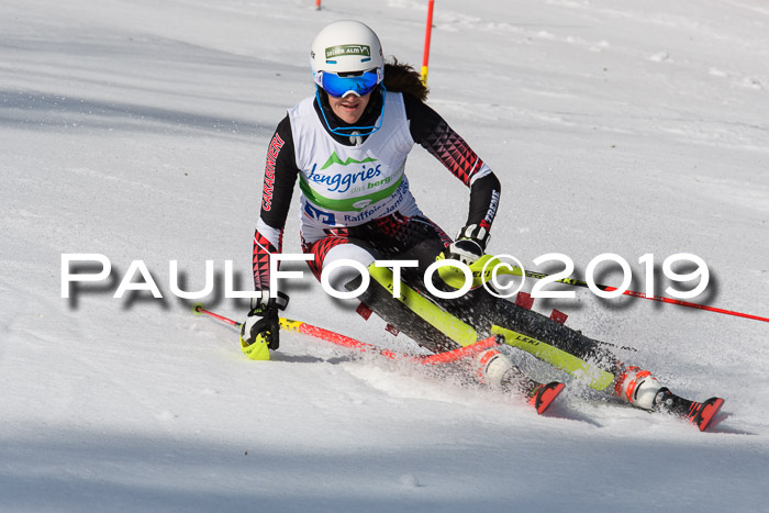 FIS Slalom Damen + NJR Herren, Lenggries 03.03.2019