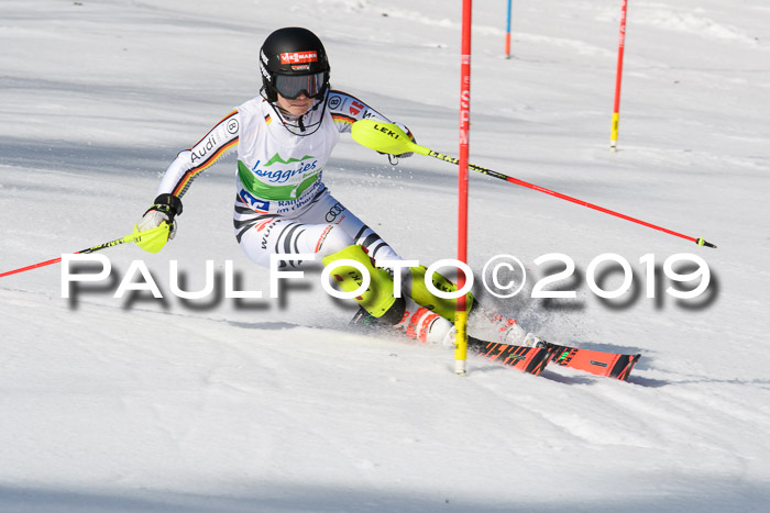 FIS Slalom Damen + NJR Herren, Lenggries 03.03.2019