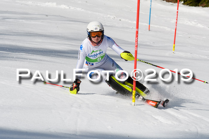 FIS Slalom Damen + NJR Herren, Lenggries 03.03.2019