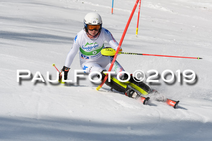FIS Slalom Damen + NJR Herren, Lenggries 03.03.2019