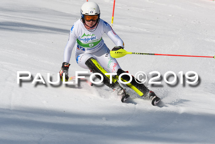 FIS Slalom Damen + NJR Herren, Lenggries 03.03.2019