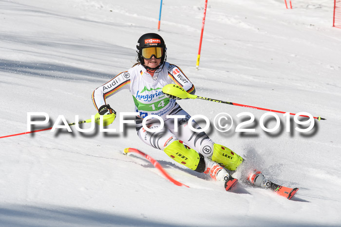 FIS Slalom Damen + NJR Herren, Lenggries 03.03.2019