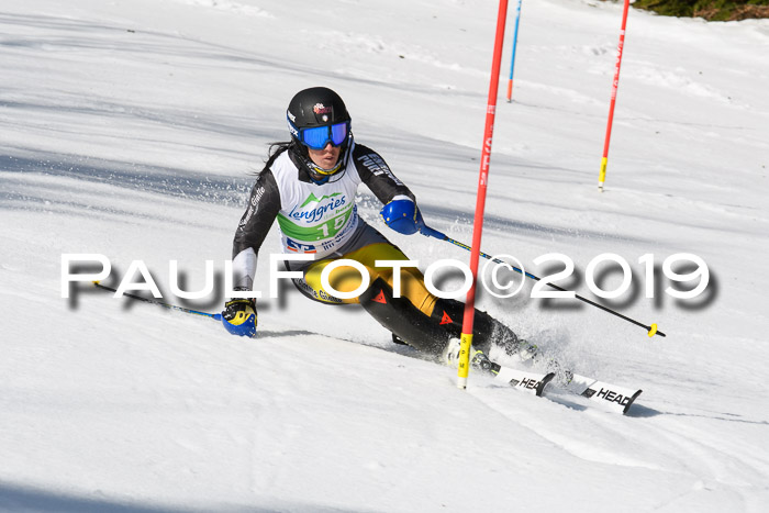 FIS Slalom Damen + NJR Herren, Lenggries 03.03.2019