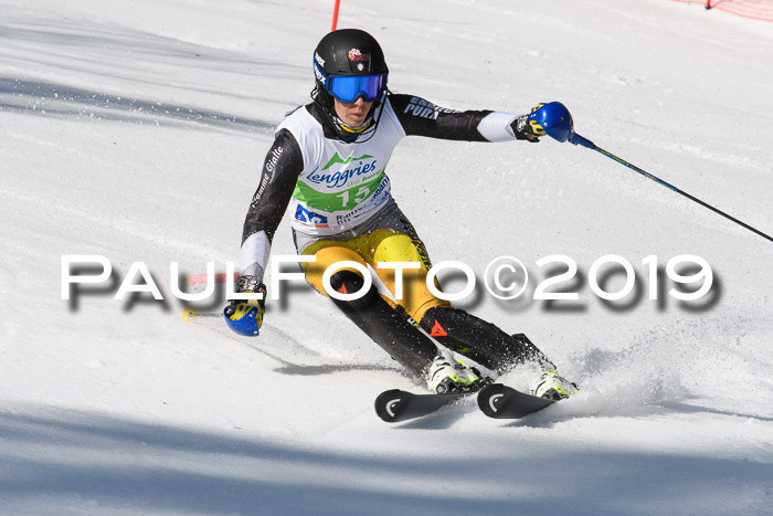 FIS Slalom Damen + NJR Herren, Lenggries 03.03.2019