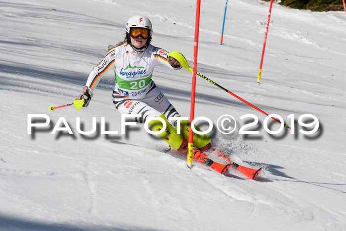 FIS Slalom Damen + NJR Herren, Lenggries 03.03.2019