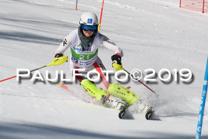 FIS Slalom Damen + NJR Herren, Lenggries 03.03.2019
