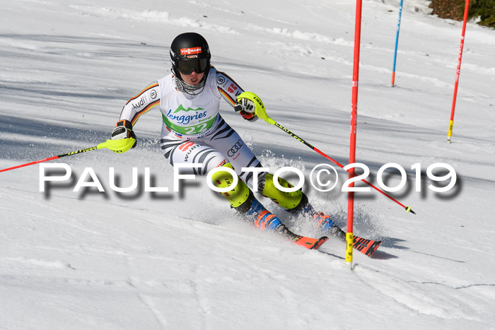 FIS Slalom Damen + NJR Herren, Lenggries 03.03.2019