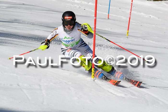 FIS Slalom Damen + NJR Herren, Lenggries 03.03.2019