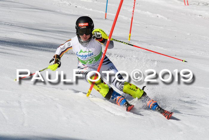 FIS Slalom Damen + NJR Herren, Lenggries 03.03.2019