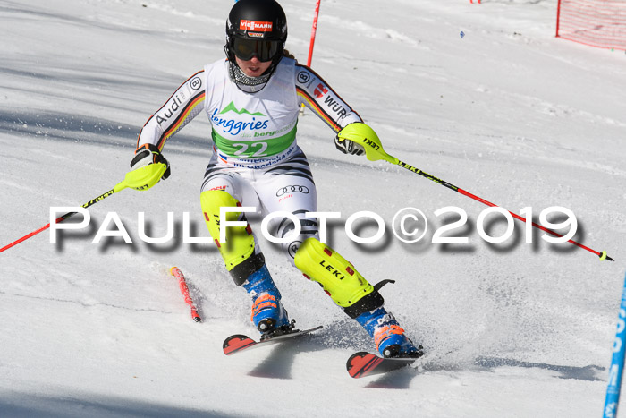 FIS Slalom Damen + NJR Herren, Lenggries 03.03.2019