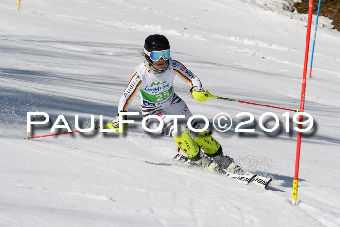 FIS Slalom Damen + NJR Herren, Lenggries 03.03.2019