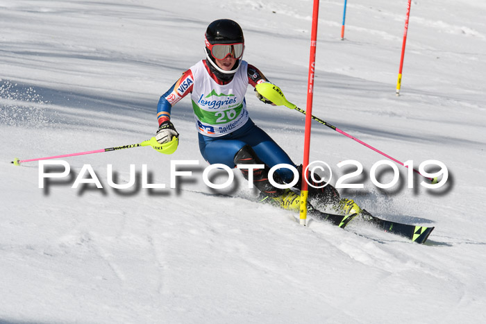FIS Slalom Damen + NJR Herren, Lenggries 03.03.2019