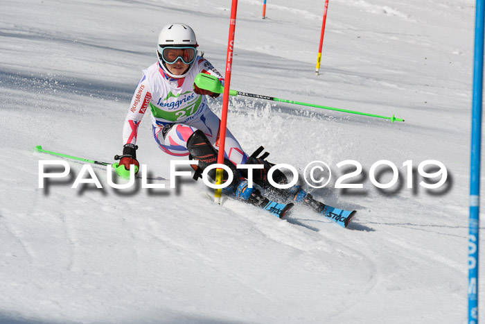 FIS Slalom Damen + NJR Herren, Lenggries 03.03.2019