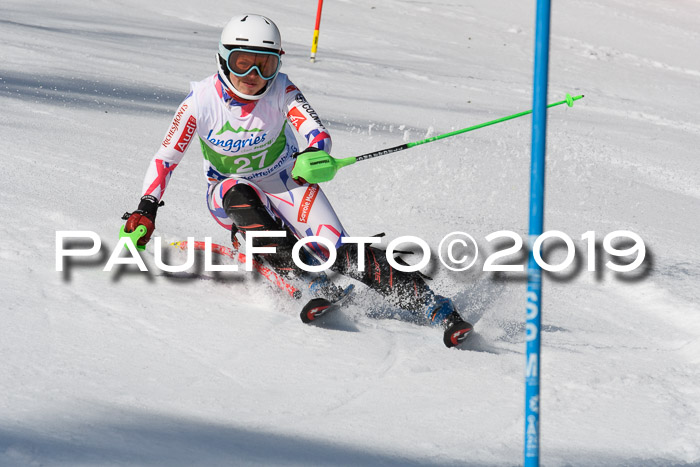FIS Slalom Damen + NJR Herren, Lenggries 03.03.2019
