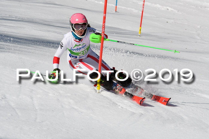 FIS Slalom Damen + NJR Herren, Lenggries 03.03.2019