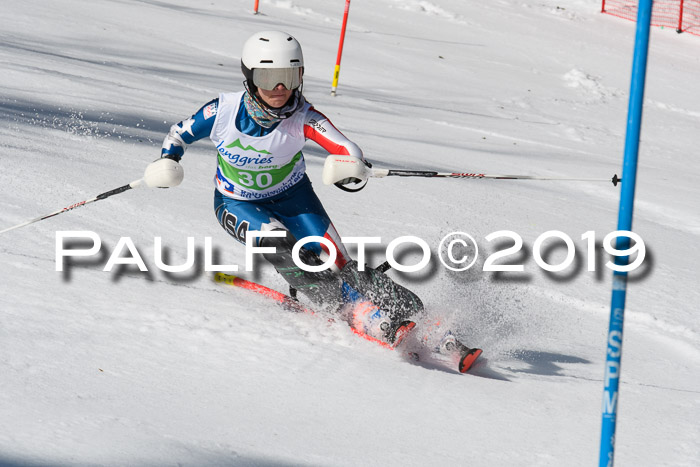 FIS Slalom Damen + NJR Herren, Lenggries 03.03.2019