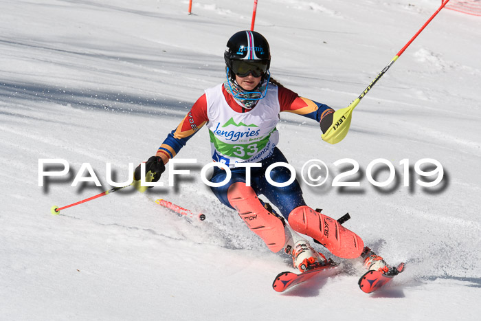 FIS Slalom Damen + NJR Herren, Lenggries 03.03.2019
