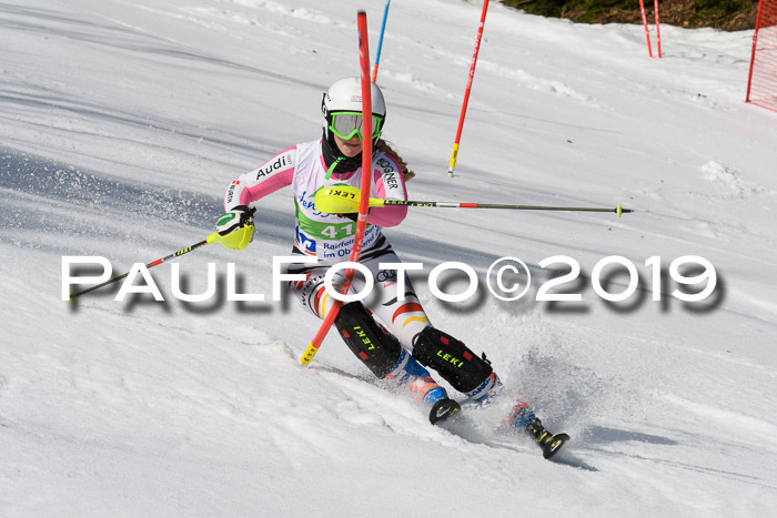 FIS Slalom Damen + NJR Herren, Lenggries 03.03.2019