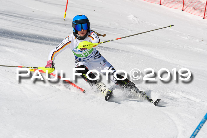 FIS Slalom Damen + NJR Herren, Lenggries 03.03.2019