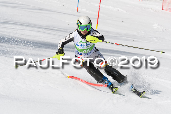 FIS Slalom Damen + NJR Herren, Lenggries 03.03.2019