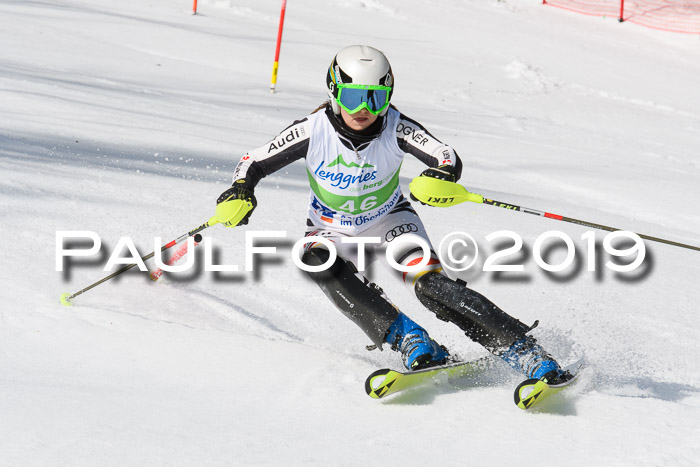 FIS Slalom Damen + NJR Herren, Lenggries 03.03.2019