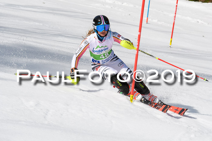 FIS Slalom Damen + NJR Herren, Lenggries 03.03.2019