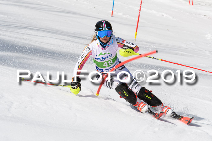 FIS Slalom Damen + NJR Herren, Lenggries 03.03.2019
