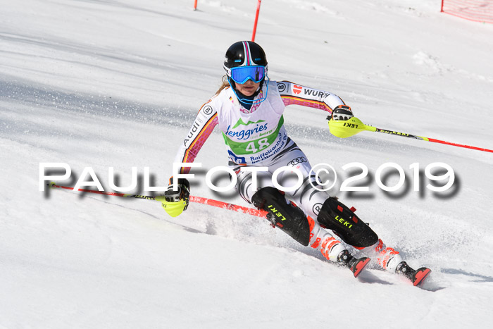 FIS Slalom Damen + NJR Herren, Lenggries 03.03.2019