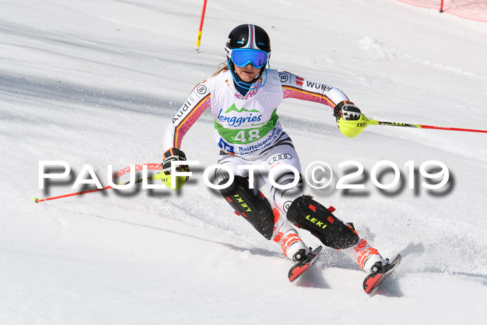 FIS Slalom Damen + NJR Herren, Lenggries 03.03.2019