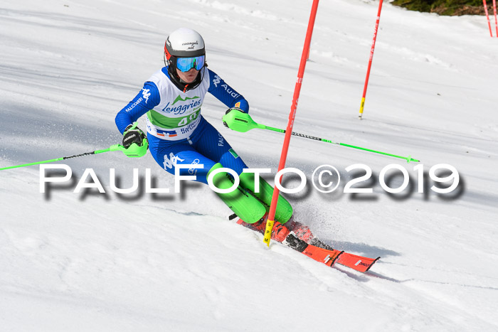 FIS Slalom Damen + NJR Herren, Lenggries 03.03.2019