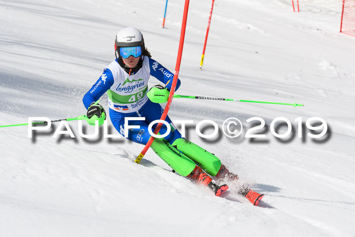 FIS Slalom Damen + NJR Herren, Lenggries 03.03.2019