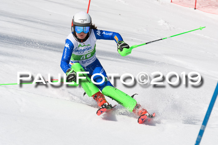 FIS Slalom Damen + NJR Herren, Lenggries 03.03.2019