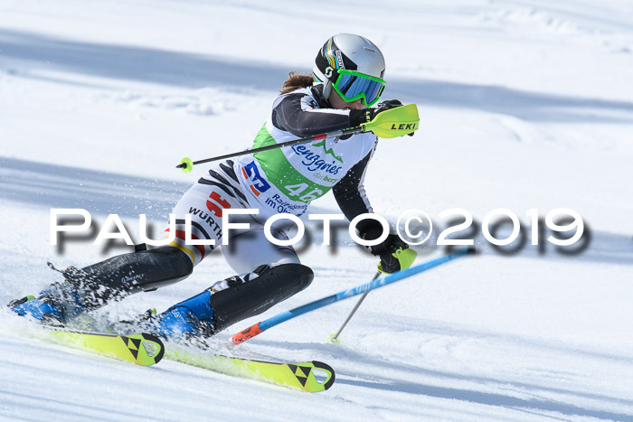 FIS Slalom Damen + NJR Herren, Lenggries 03.03.2019