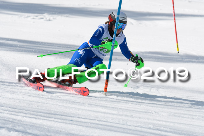FIS Slalom Damen + NJR Herren, Lenggries 03.03.2019