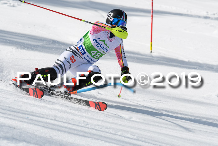FIS Slalom Damen + NJR Herren, Lenggries 03.03.2019