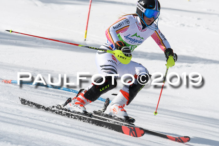 FIS Slalom Damen + NJR Herren, Lenggries 03.03.2019