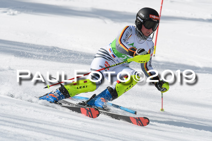 FIS Slalom Damen + NJR Herren, Lenggries 03.03.2019