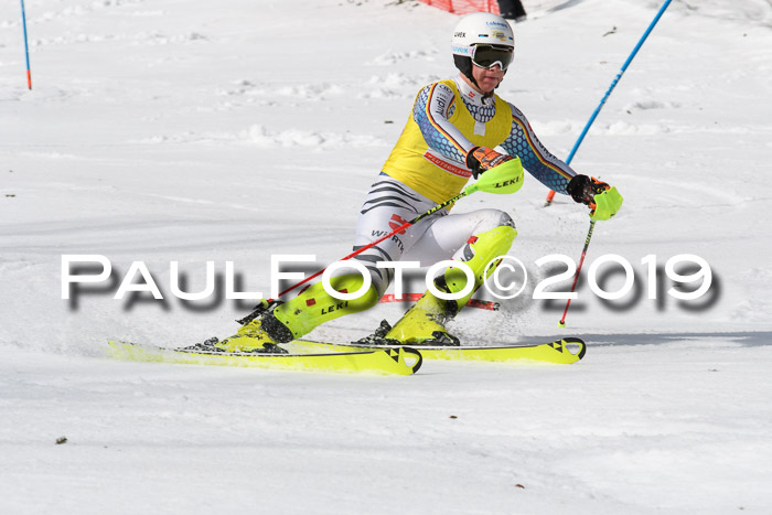 FIS Slalom Damen + NJR Herren, Lenggries 03.03.2019