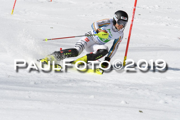 FIS Slalom Damen + NJR Herren, Lenggries 03.03.2019