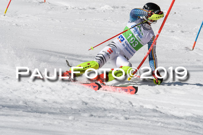 FIS Slalom Damen + NJR Herren, Lenggries 03.03.2019