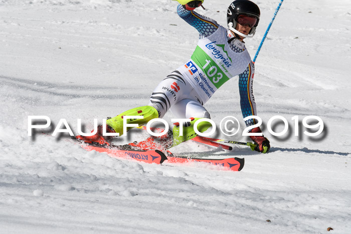 FIS Slalom Damen + NJR Herren, Lenggries 03.03.2019