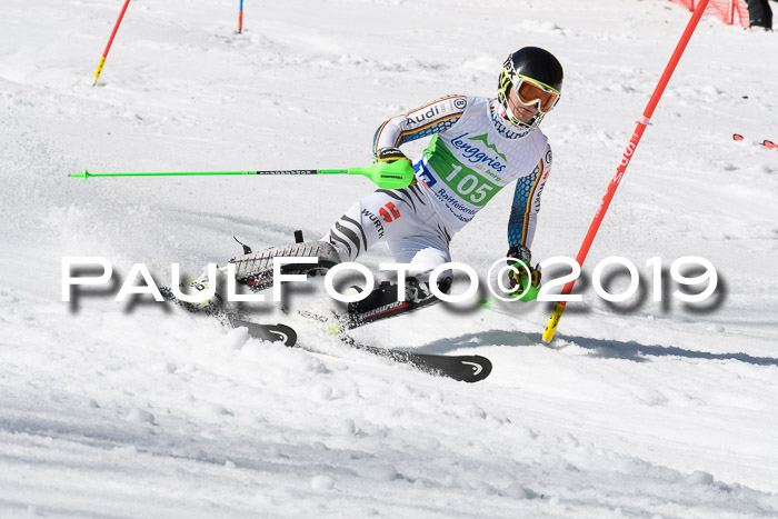 FIS Slalom Damen + NJR Herren, Lenggries 03.03.2019