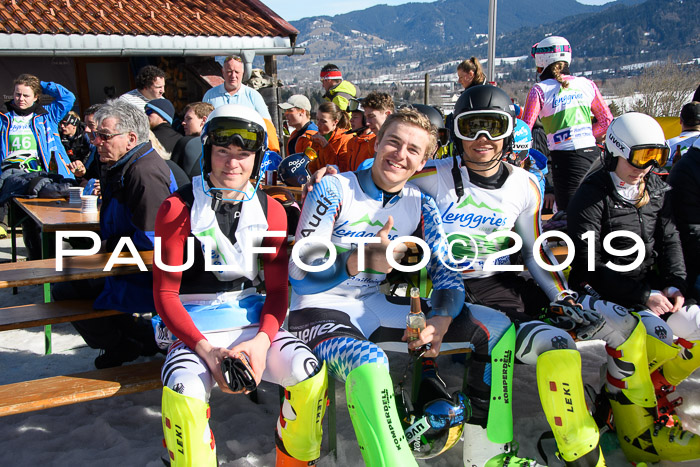 FIS Slalom Damen + NJR Herren, Lenggries 03.03.2019