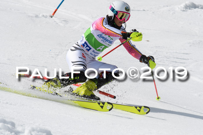 FIS Slalom Damen + NJR Herren, Lenggries 03.03.2019